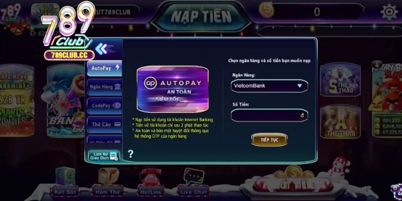 Vài câu hỏi liên quan đến nạp tiền 789CLUB