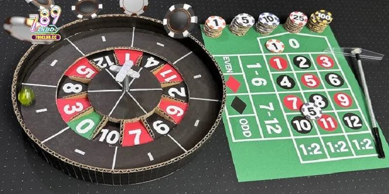 Luật chơi Roulette đơn giản tại 789 Club